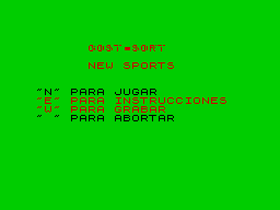 Opening screen