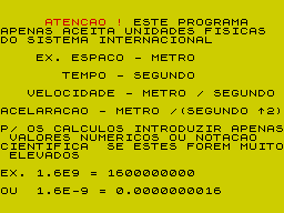 Running screen