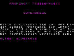 Running screen