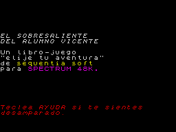 Opening screen