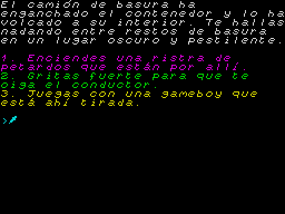 Running screen