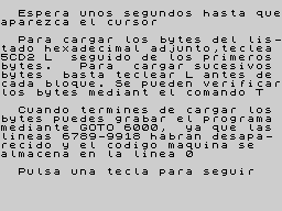 Opening screen