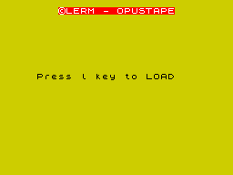 Running screen