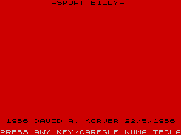 Opening screen