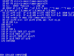 Running screen