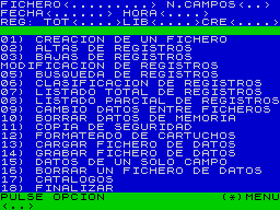 Opening screen