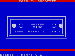 Opening screen