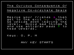 Opening screen