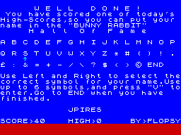 Running screen