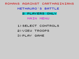 Running screen