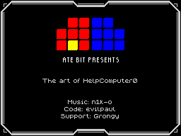 Opening screen