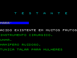 Running screen