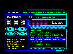 Running screen