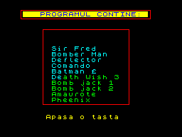 Running screen