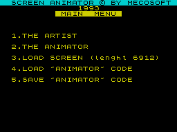 Running screen