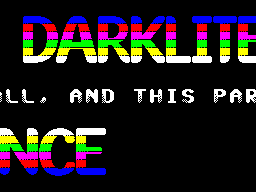 Opening screen