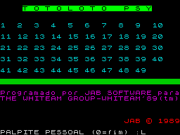 Running screen