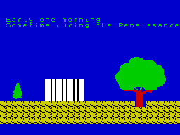 Opening screen