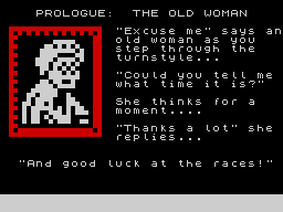 Opening screen