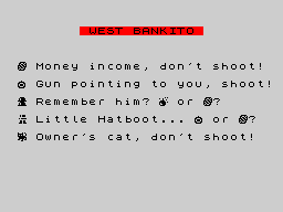 Opening screen