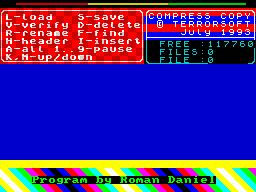 Running screen