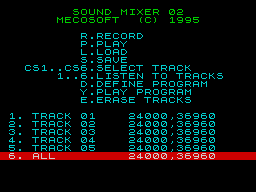 Running screen