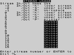 Running screen