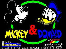 Opening screen