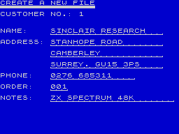 Running screen