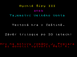 Opening screen