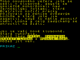 Running screen