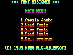 Running screen