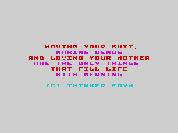 Opening screen