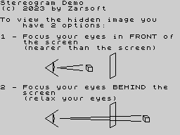 Opening screen