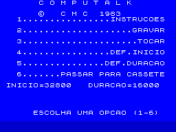 Running screen