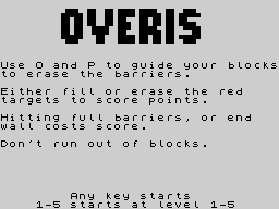 Opening screen