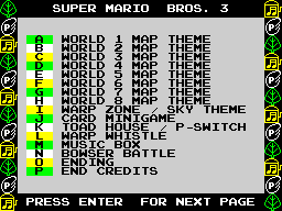 Running screen