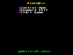 Opening screen