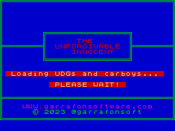 Opening screen
