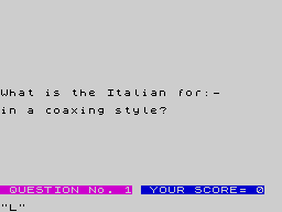 Running screen