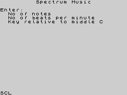 Opening screen