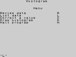 Opening screen