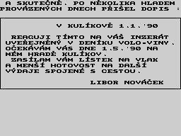 Opening screen