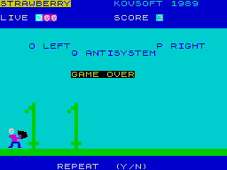 Running screen