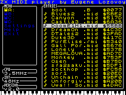 Running screen