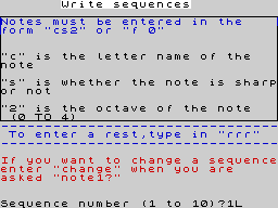 Running screen