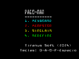 Opening screen