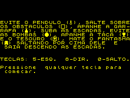 Opening screen