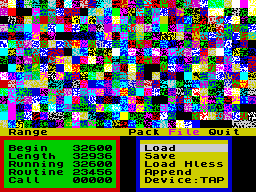 Running screen