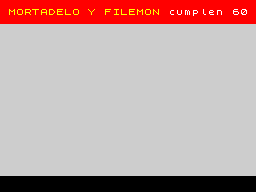 Opening screen